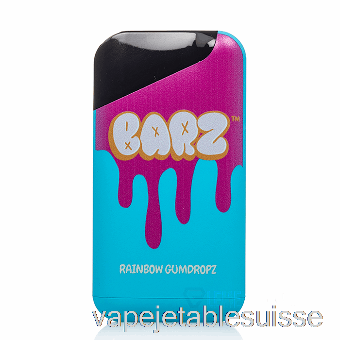 Vape Suisse Barz 7000 Boules De Gomme Arc-en-ciel Jetables